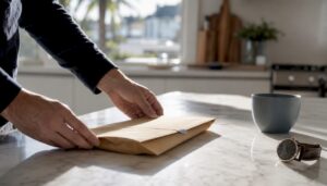 Executor placing legal estate commission documents