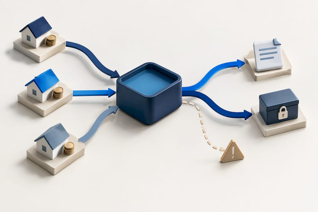 Illustration of tracing mixed estate funds